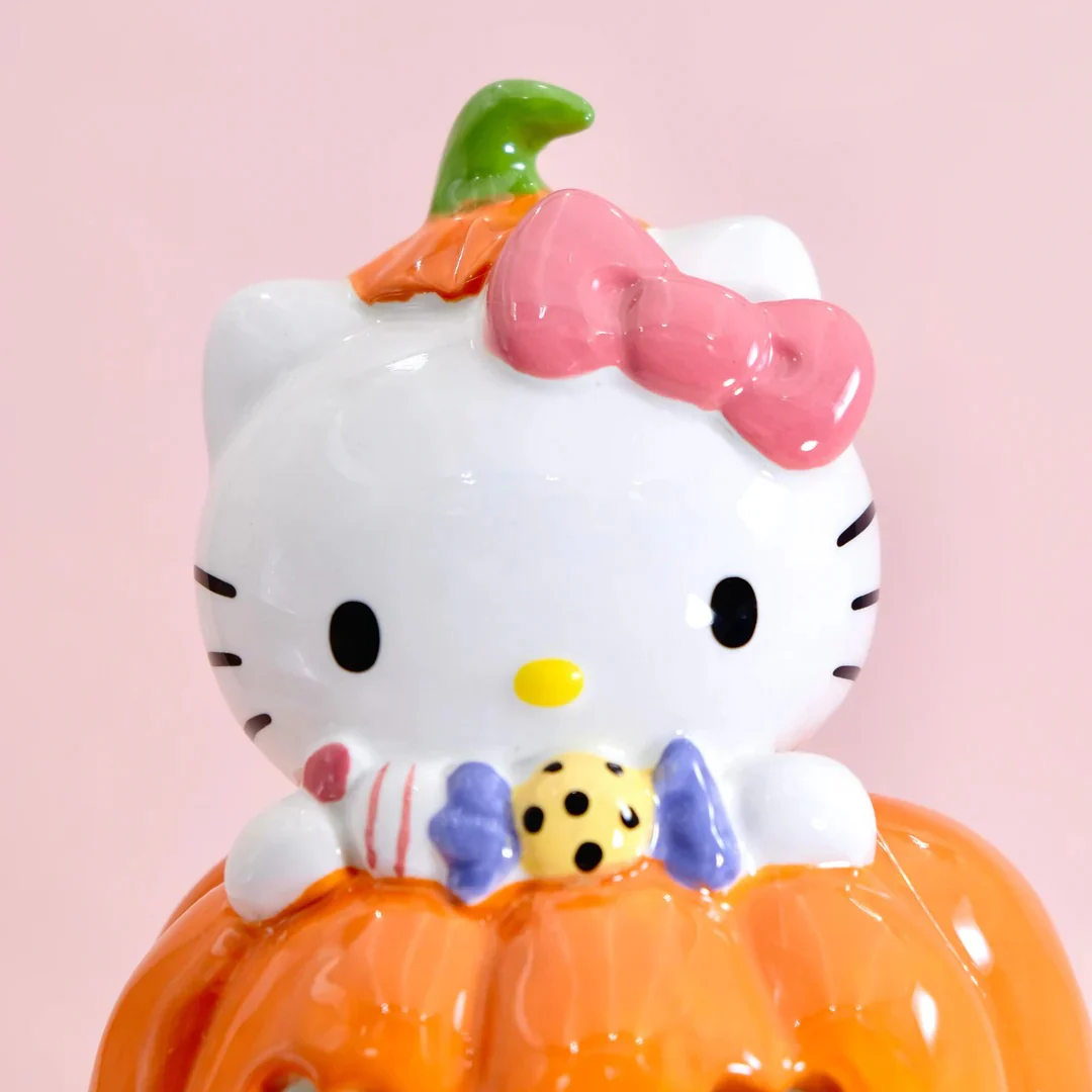 Hello Kitty Big Mouth Pumpkin Ceramic Candy Bowl - Image 11