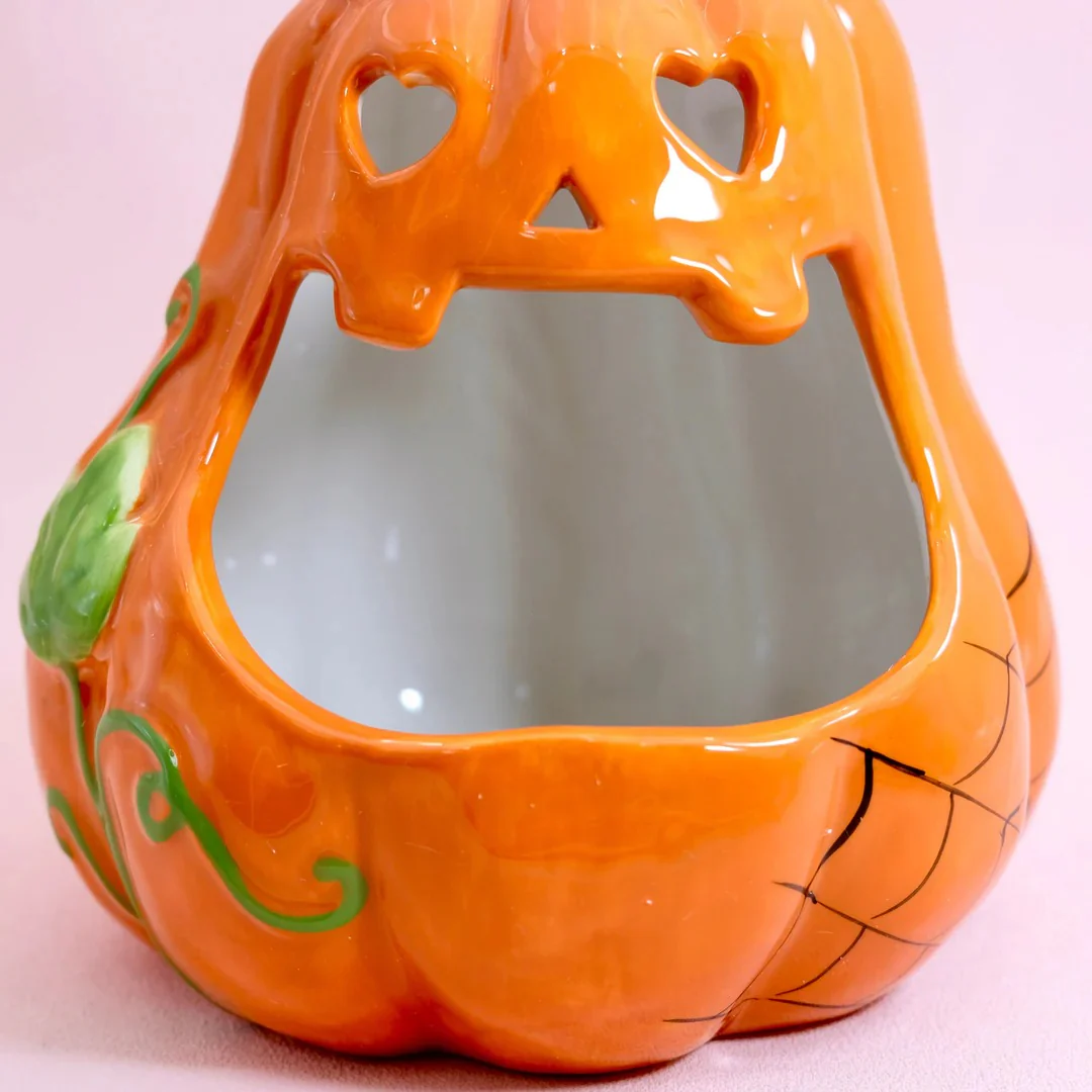 Hello Kitty Big Mouth Pumpkin Ceramic Candy Bowl - Image 14