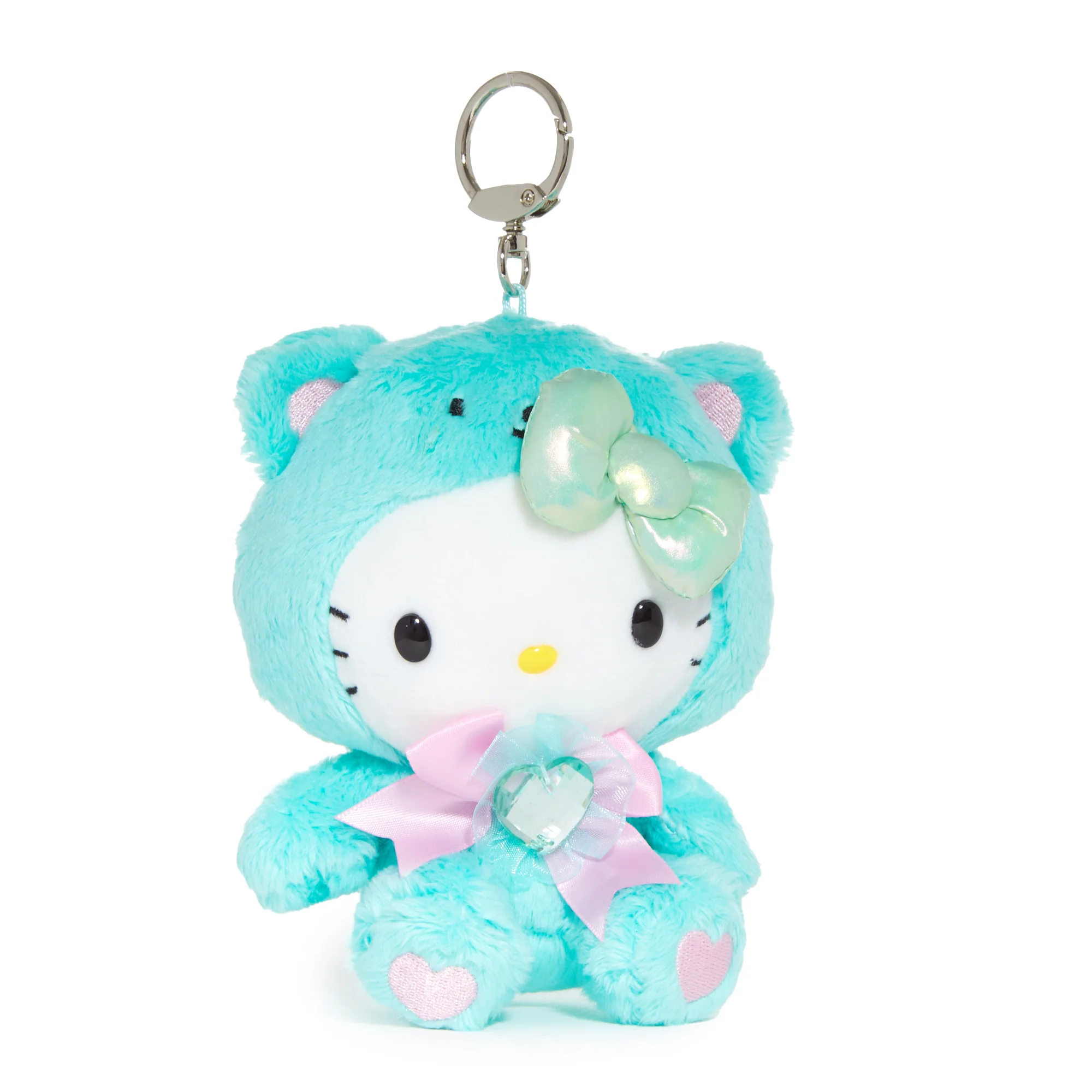 Hello Kitty Birthstone Mascot Keychain (May-Emerald) - Image 2