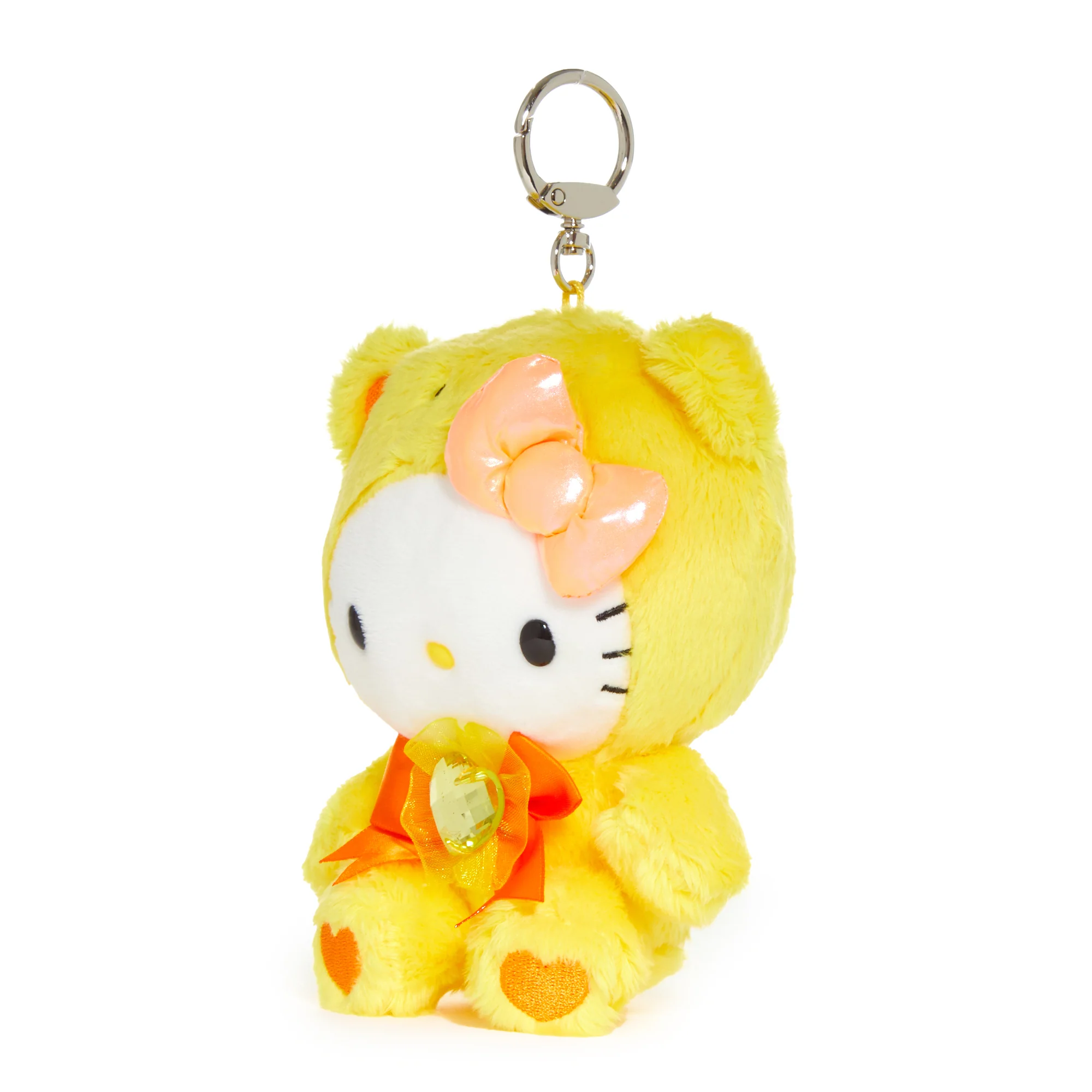 Hello Kitty Birthstone Mascot Keychain (Nov-Topaz) - Image 3