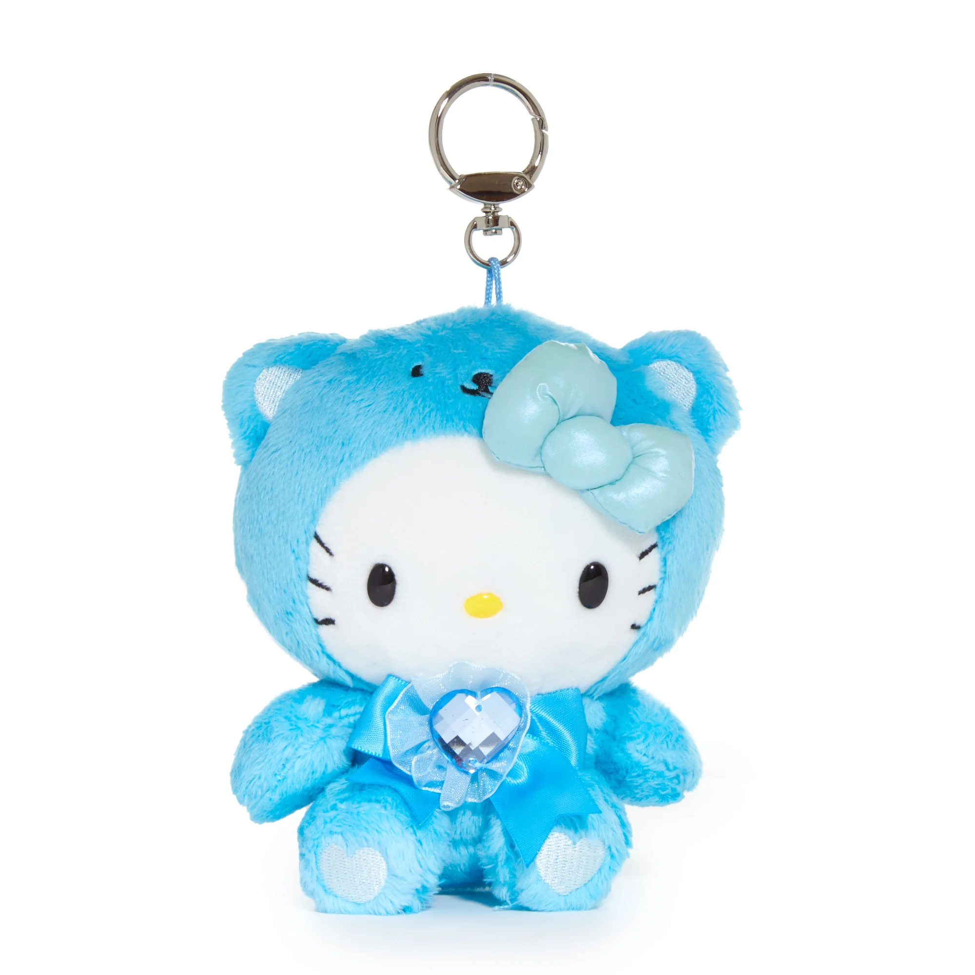 Hello Kitty Birthstone Mascot Keychain (Sept-Sapphire) - Image 2