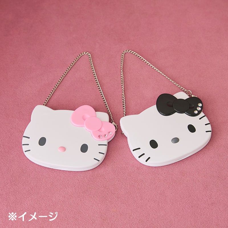 Hello Kitty Black Compact Mirror (I Love Hello Kitty Series) - Image 2