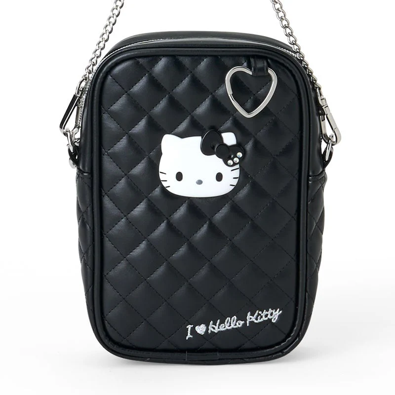 Hello Kitty Black Quilted Mini Crossbody (I Love Hello Kitty Series) - Image 5
