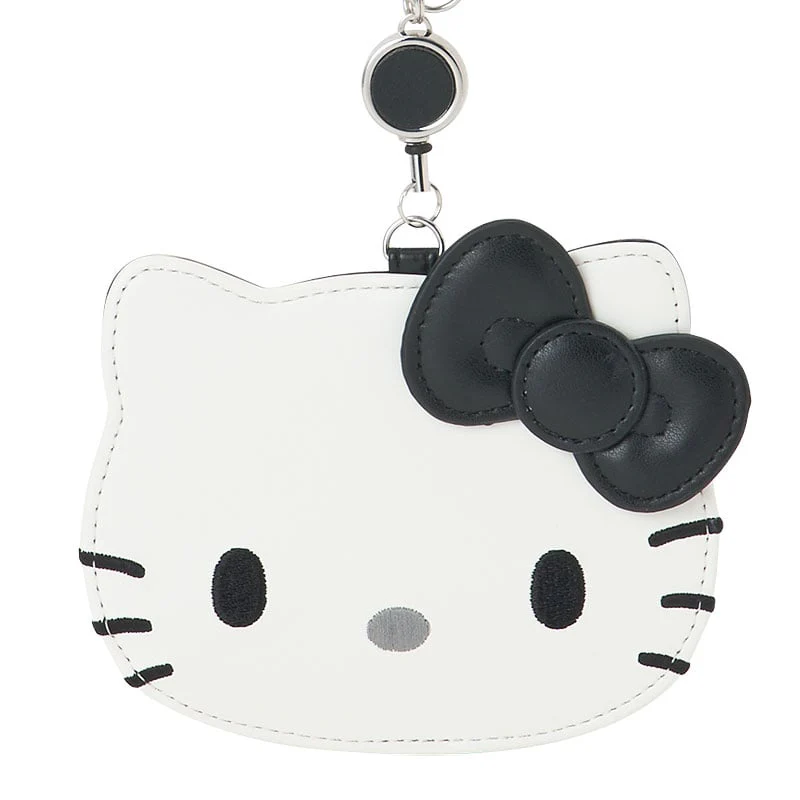 Hello Kitty Black Retractable ID Badge Reel (I Love Hello Kitty Series) - Image 3