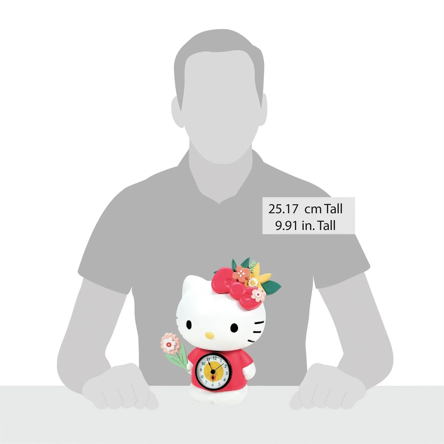 Hello Kitty Blossoms Desk Clock - Image 7