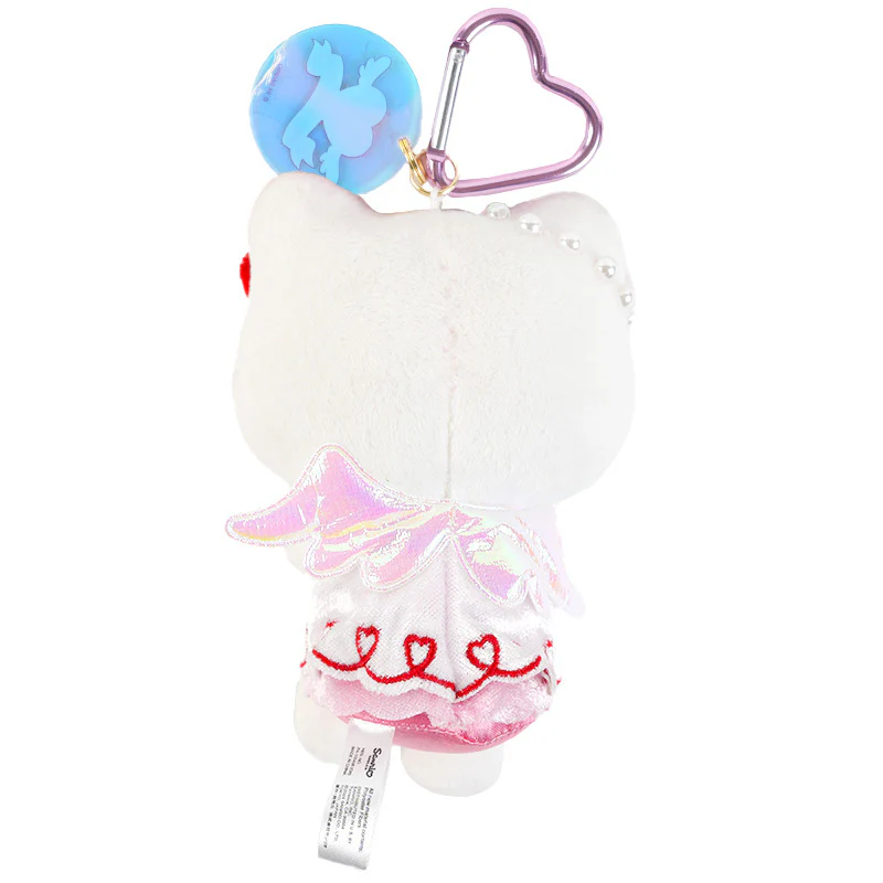 Hello Kitty Bright Plush Mascot Keychain  (Bright and Dark Angel Series) - Image 2