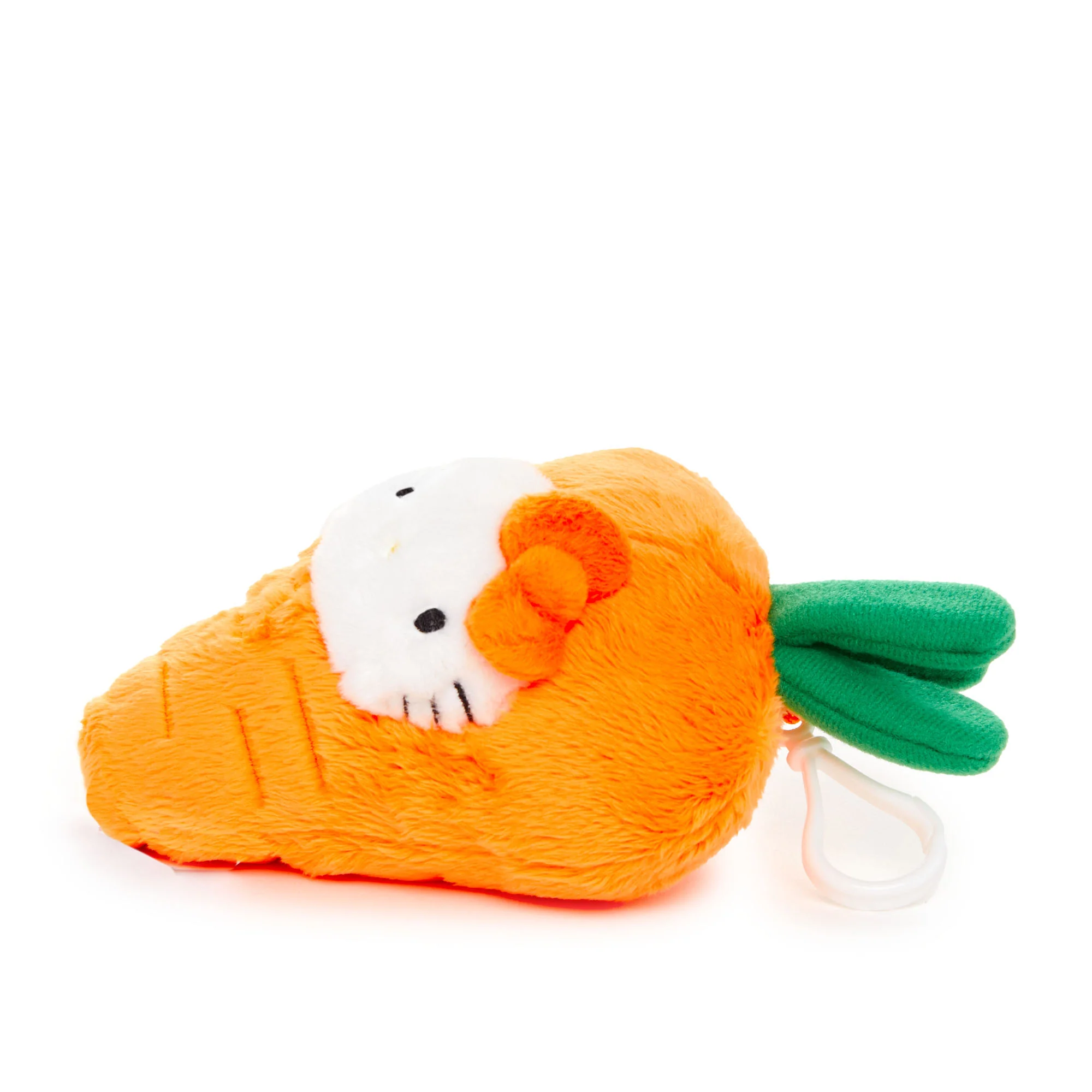Hello Kitty Carrot Plush Mascot Clip (Fruit & Veggie Series) - Image 2