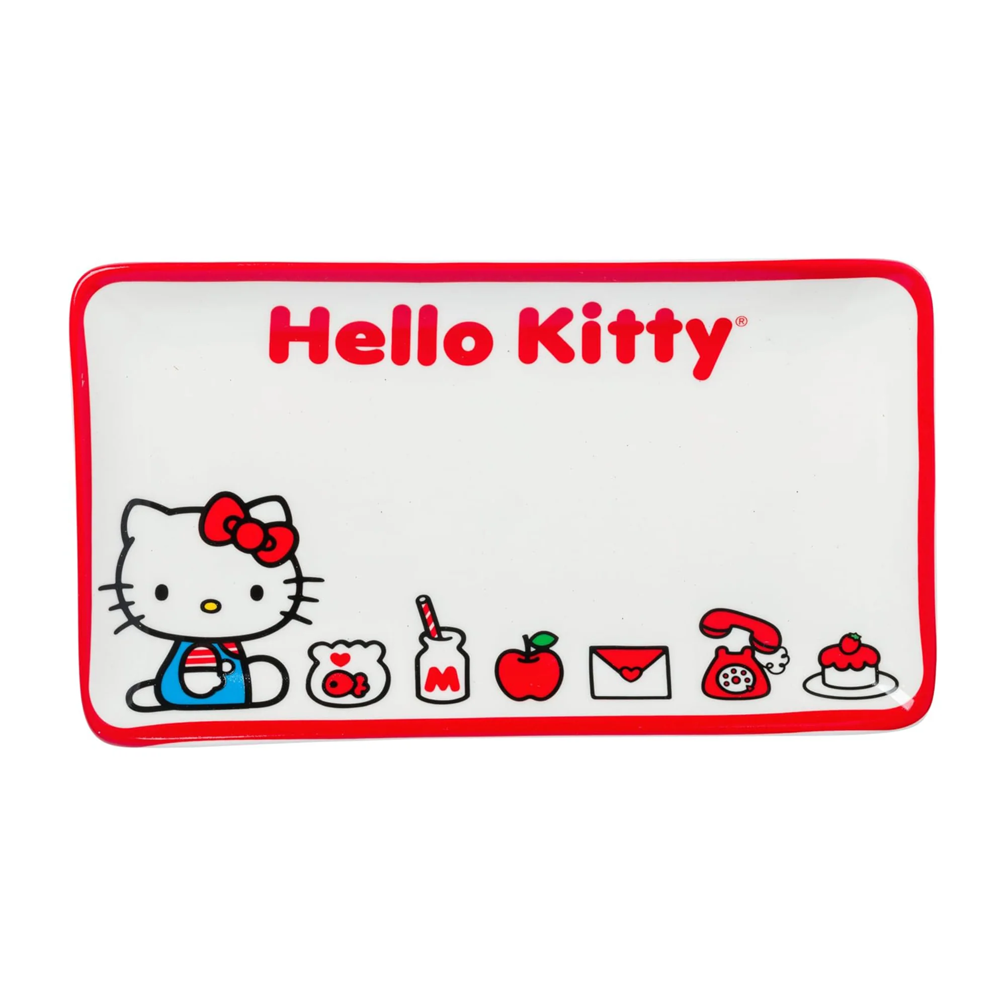 Hello Kitty Ceramic 3-pc Sushi Set (Classic Milk Bottle) - Image 3