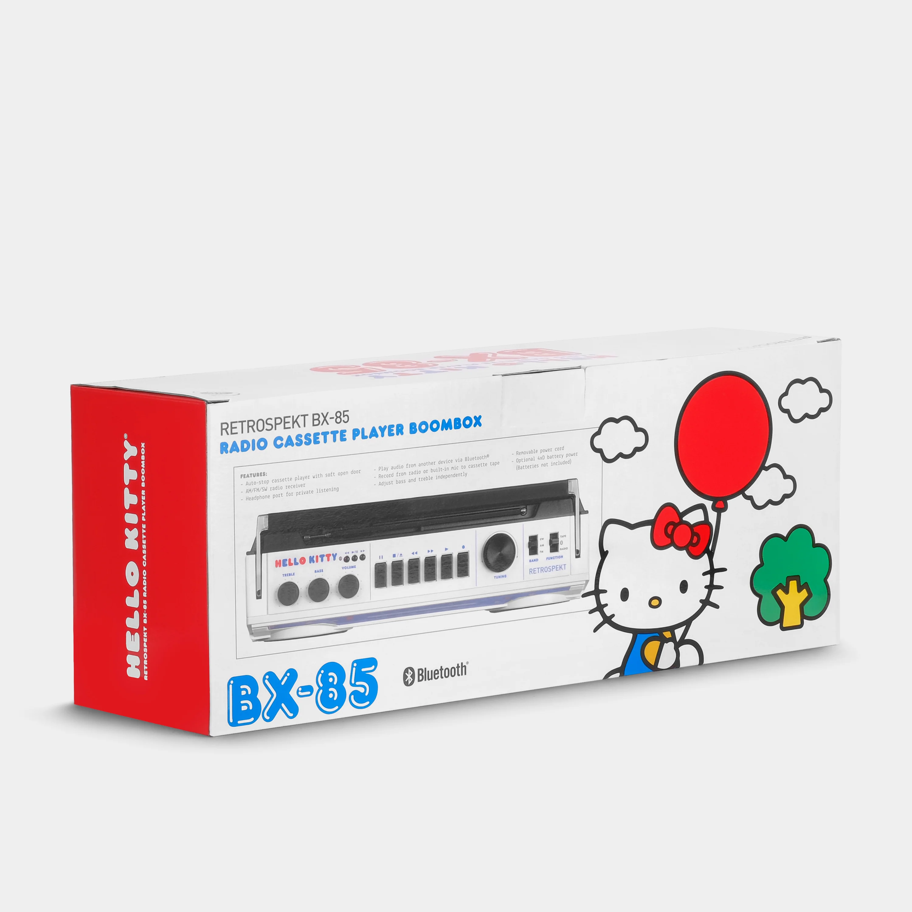 Hello Kitty Classic BX-85 Bluetooth Cassette Player Boombox - Image 4