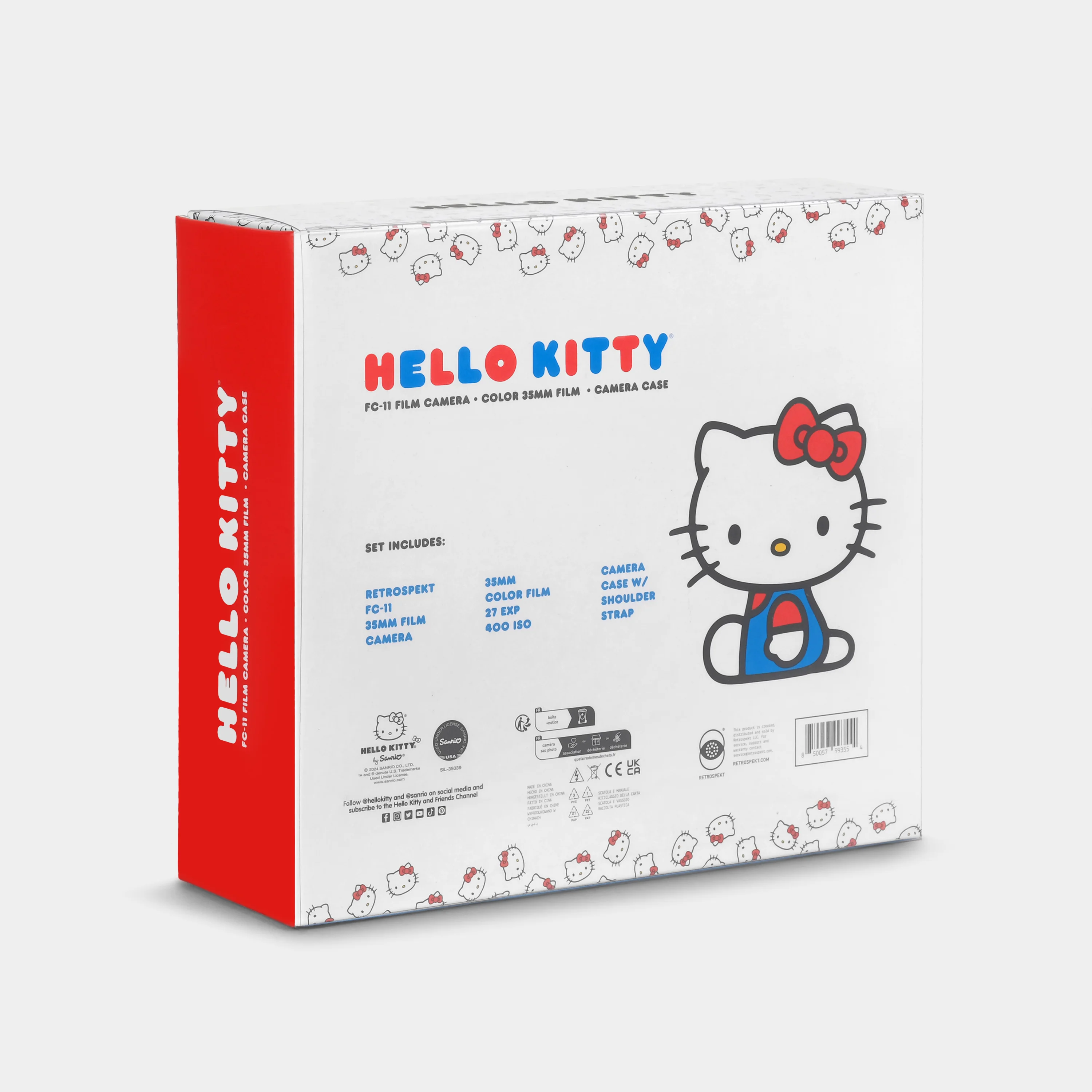 Hello Kitty Classic FC-11 35mm Camera, Bag and Film Gift Set - Image 3