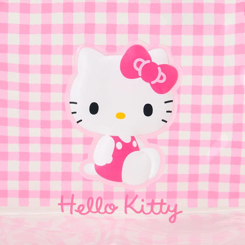 Hello Kitty Clear Gingham Zipper Pouch - Image 2