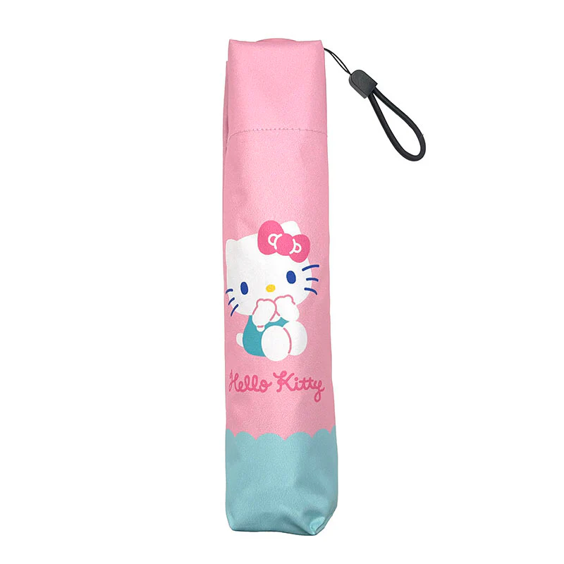 Hello Kitty Compact Travel Umbrella (Sweet Treats) - Image 3