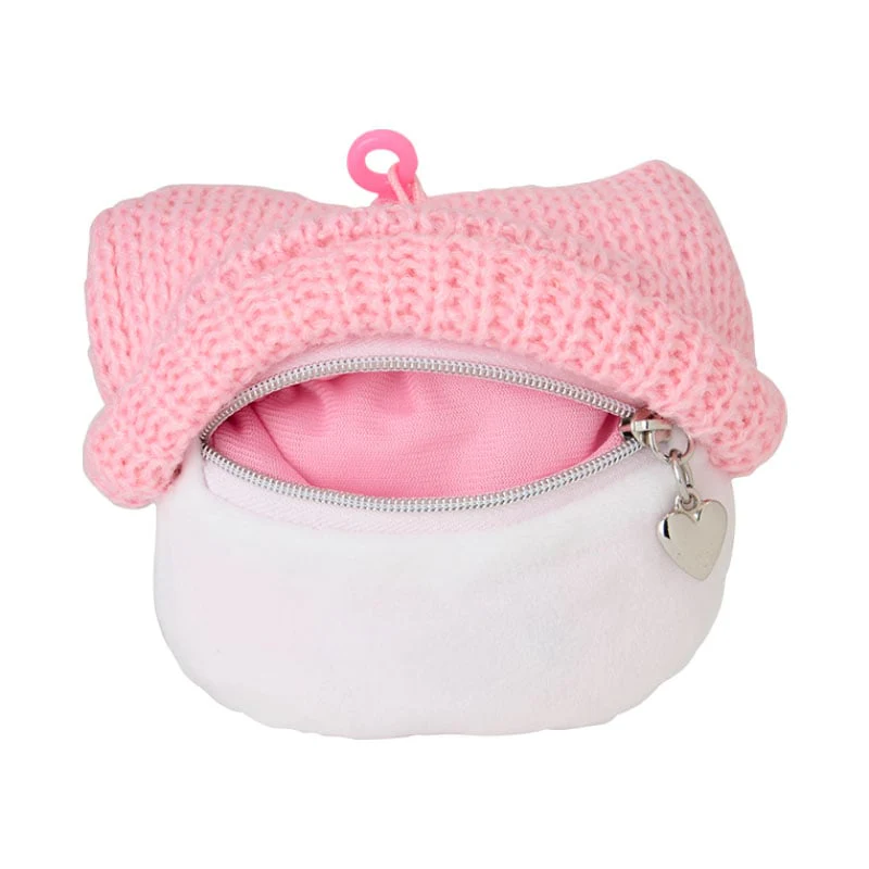 Hello Kitty Cozy Cap Mascot Clip Pouch - Image 4