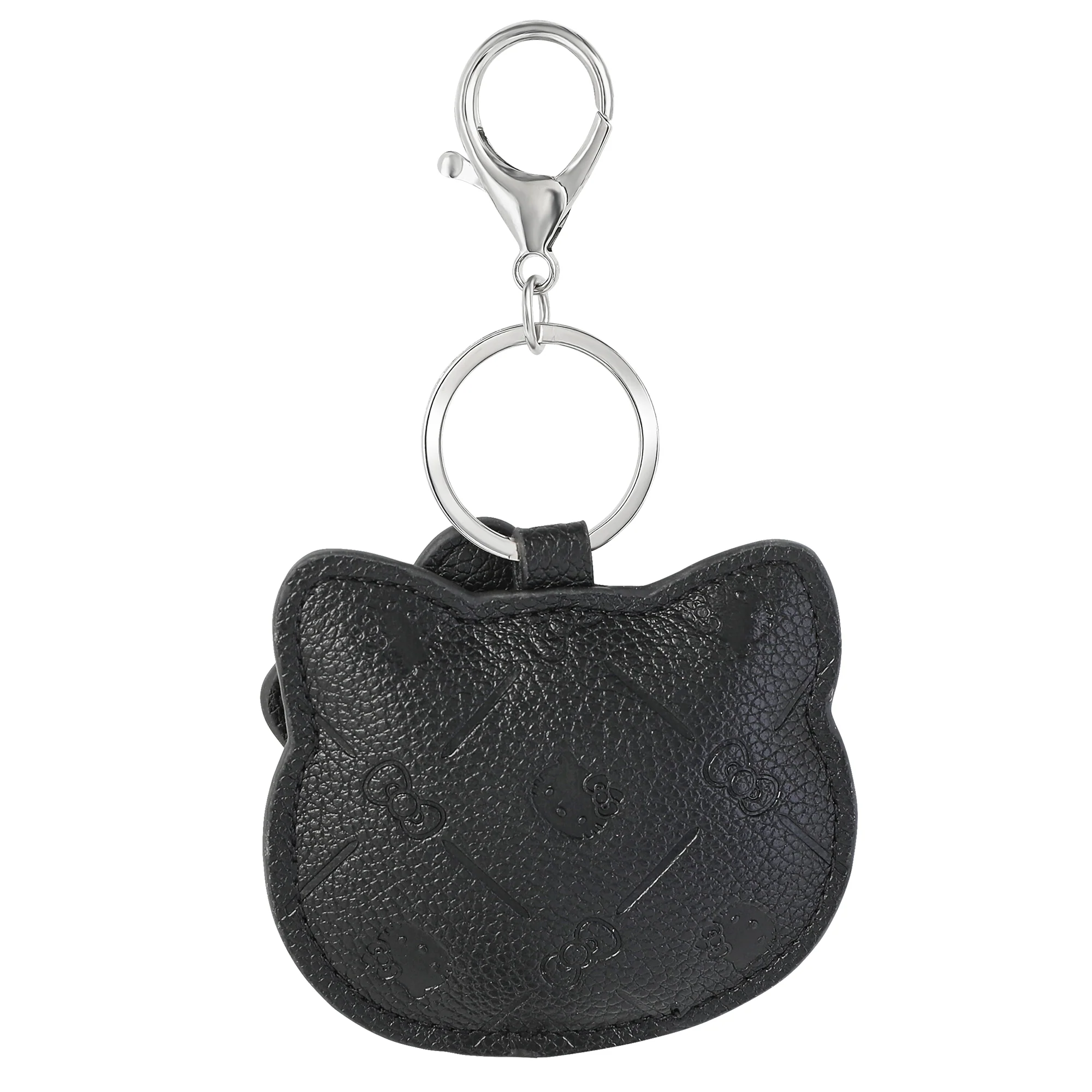 Hello Kitty Debossed Keychain (Black) - Image 3
