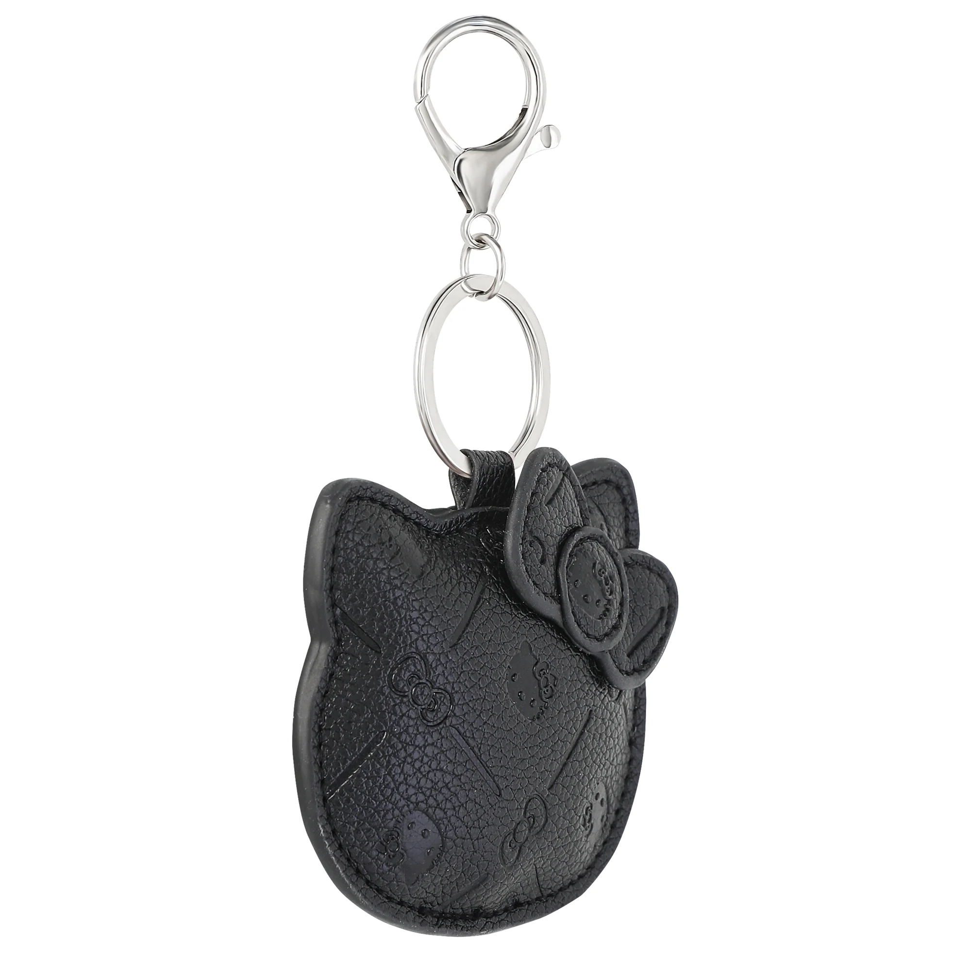 Hello Kitty Debossed Keychain (Black) - Image 4