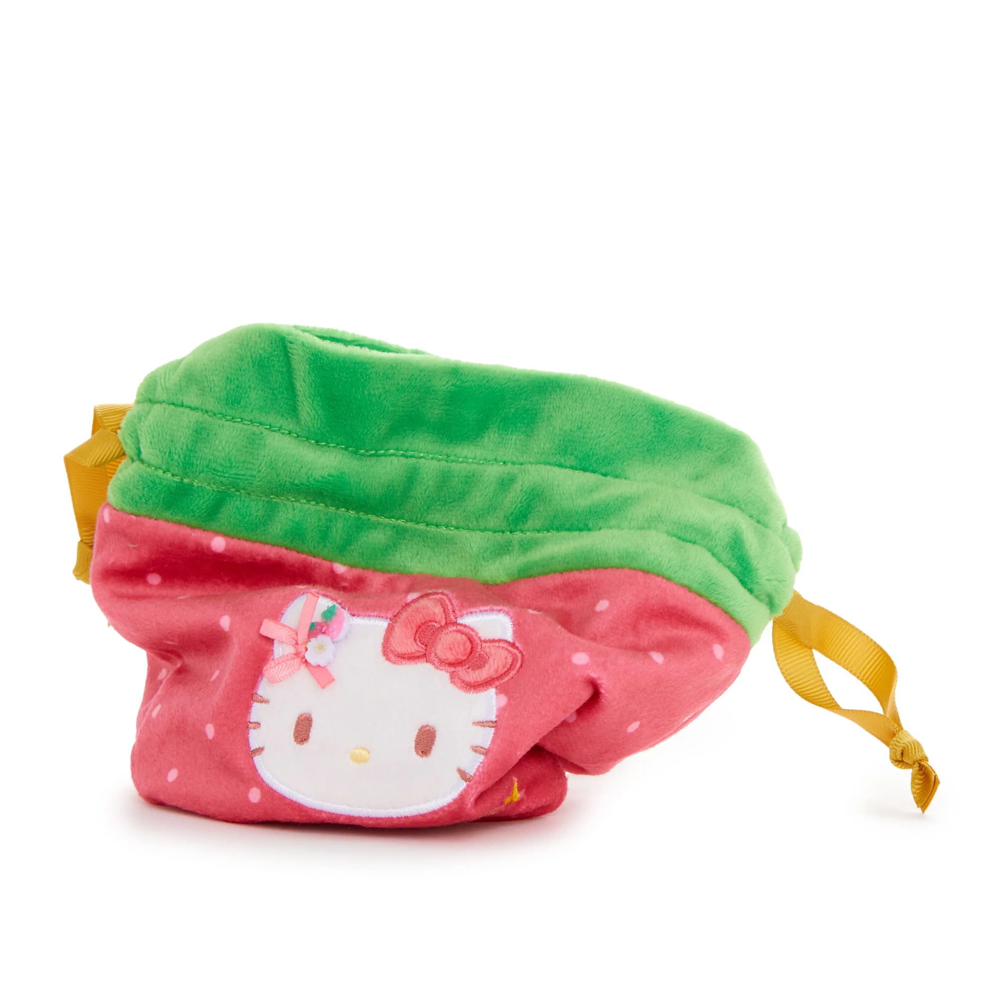 Hello Kitty Drawstring Pouch (Strawberry News 50th Anniversary) - Image 6