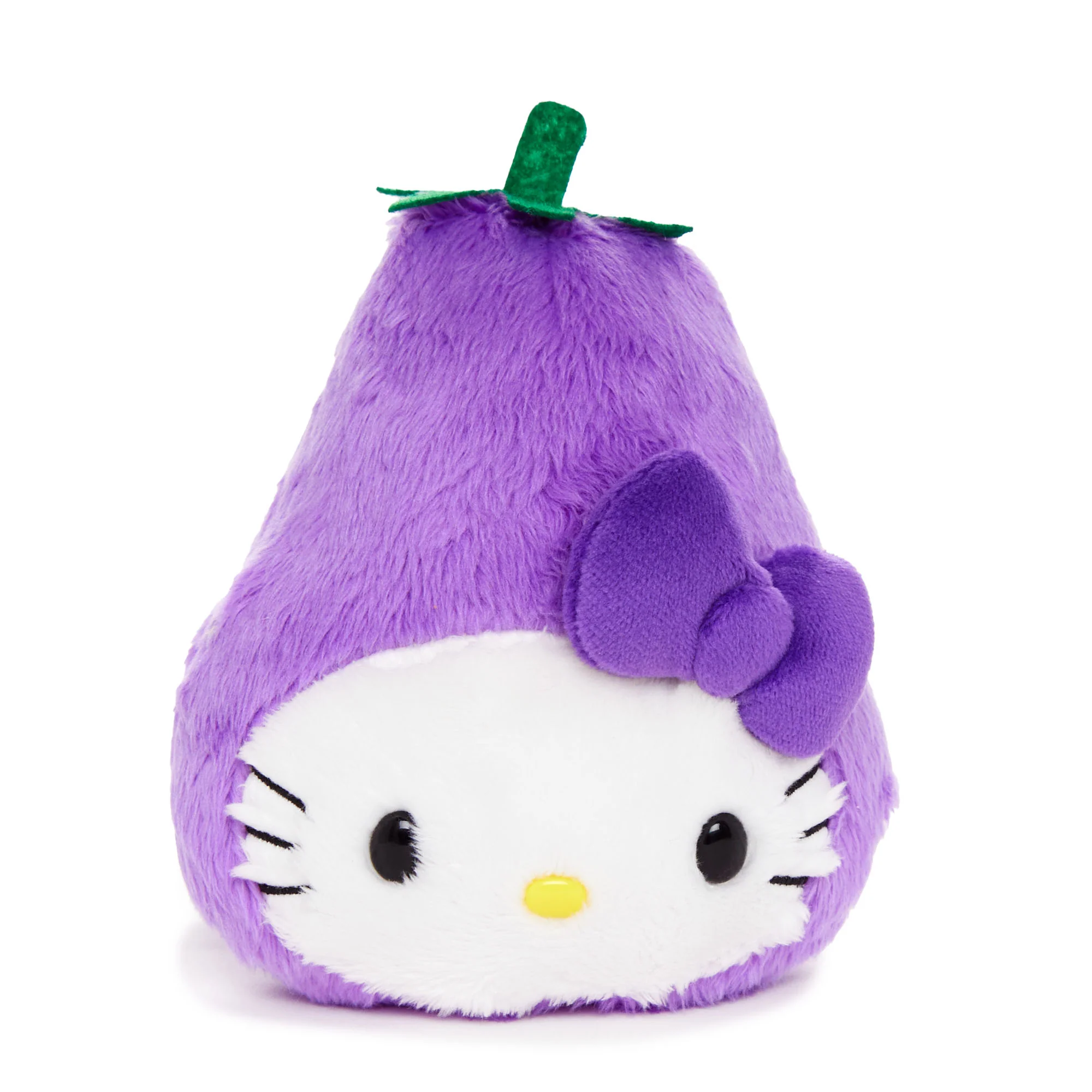 Hello Kitty Eggplant Plush Mascot Clip (Fruit & Veggie Series) - Image 4