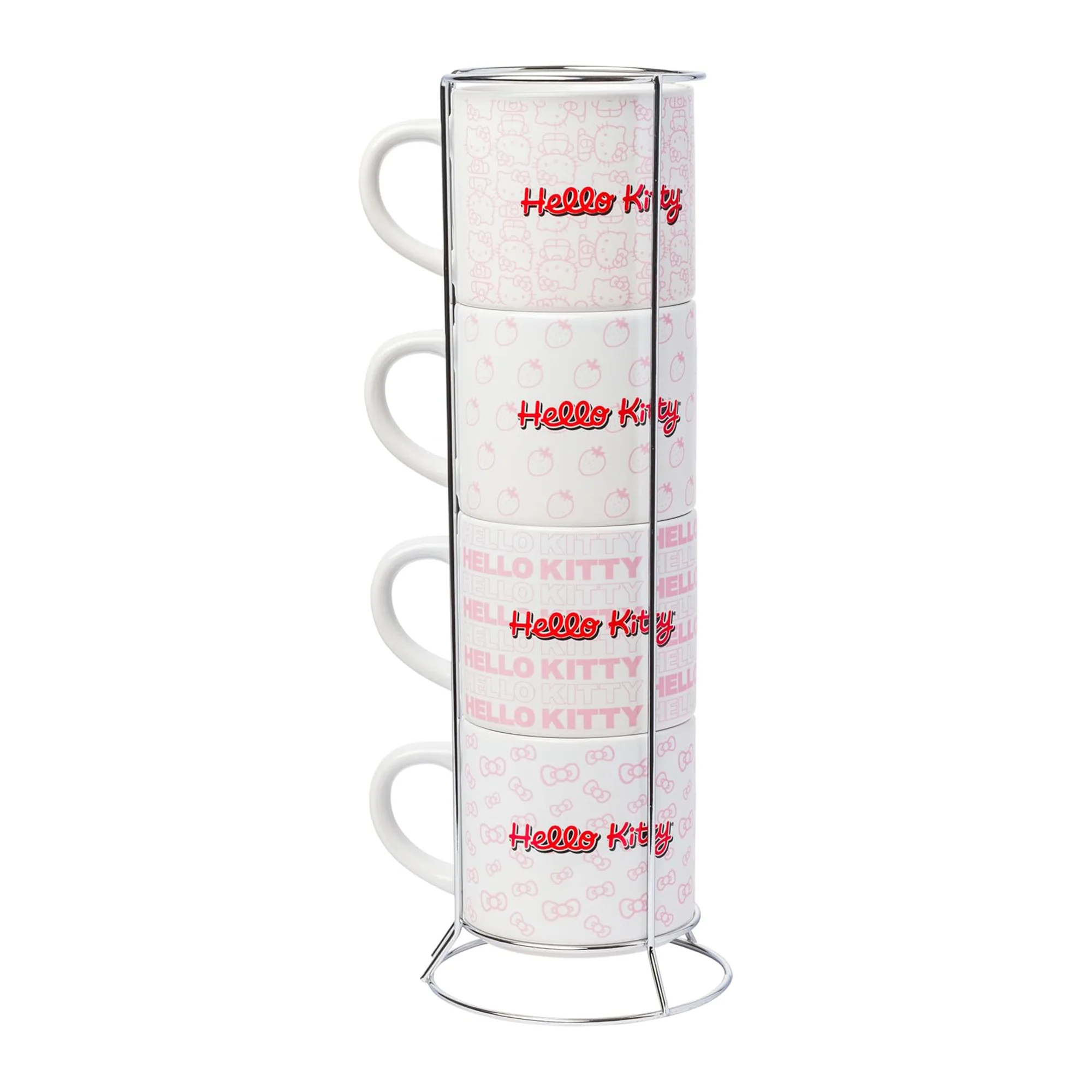Hello Kitty Expressions 5-Piece Ceramic Mug Stack - Image 9