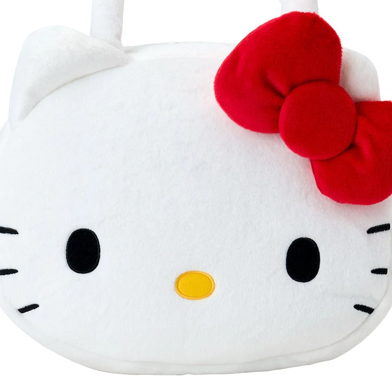 Hello Kitty Plush Face Tote Bag - Image 3