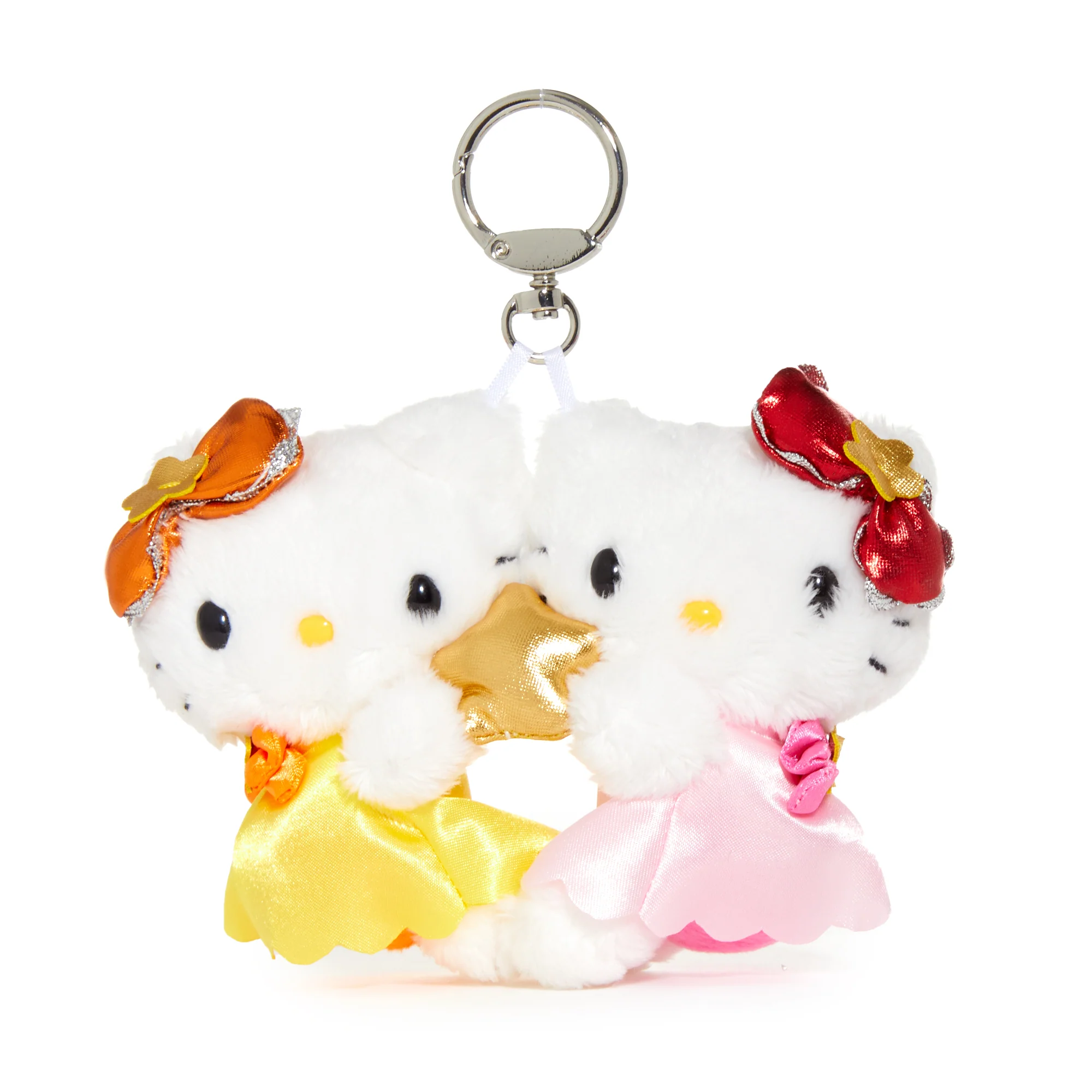 Hello Kitty Gemini Plush Keychain Mascot (Zodiac Series) - Image 2