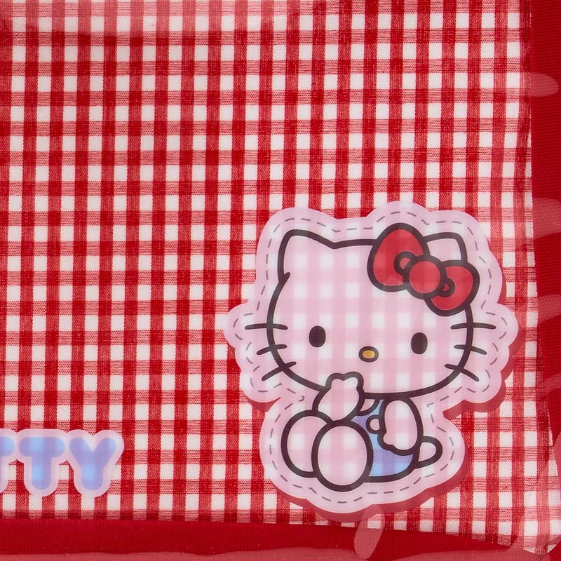 Hello Kitty Gingham Flat Pouch - Image 3