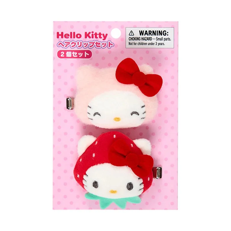 Hello Kitty Hair Clip Set (My Deco Series) - Image 2