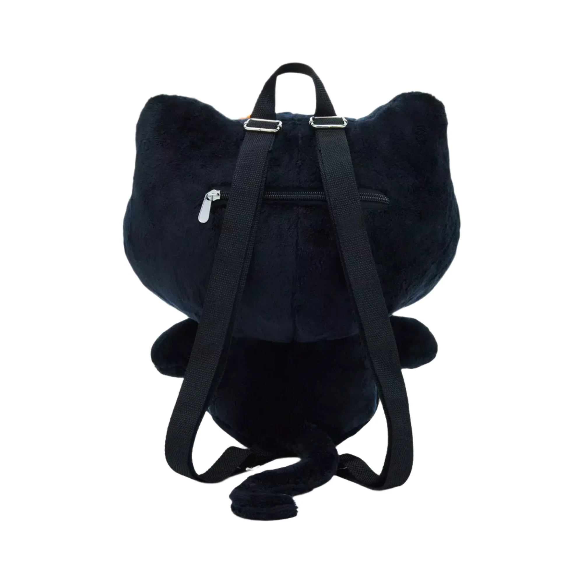 Hello Kitty Halloween Black Cat Plush Backpack - Image 3