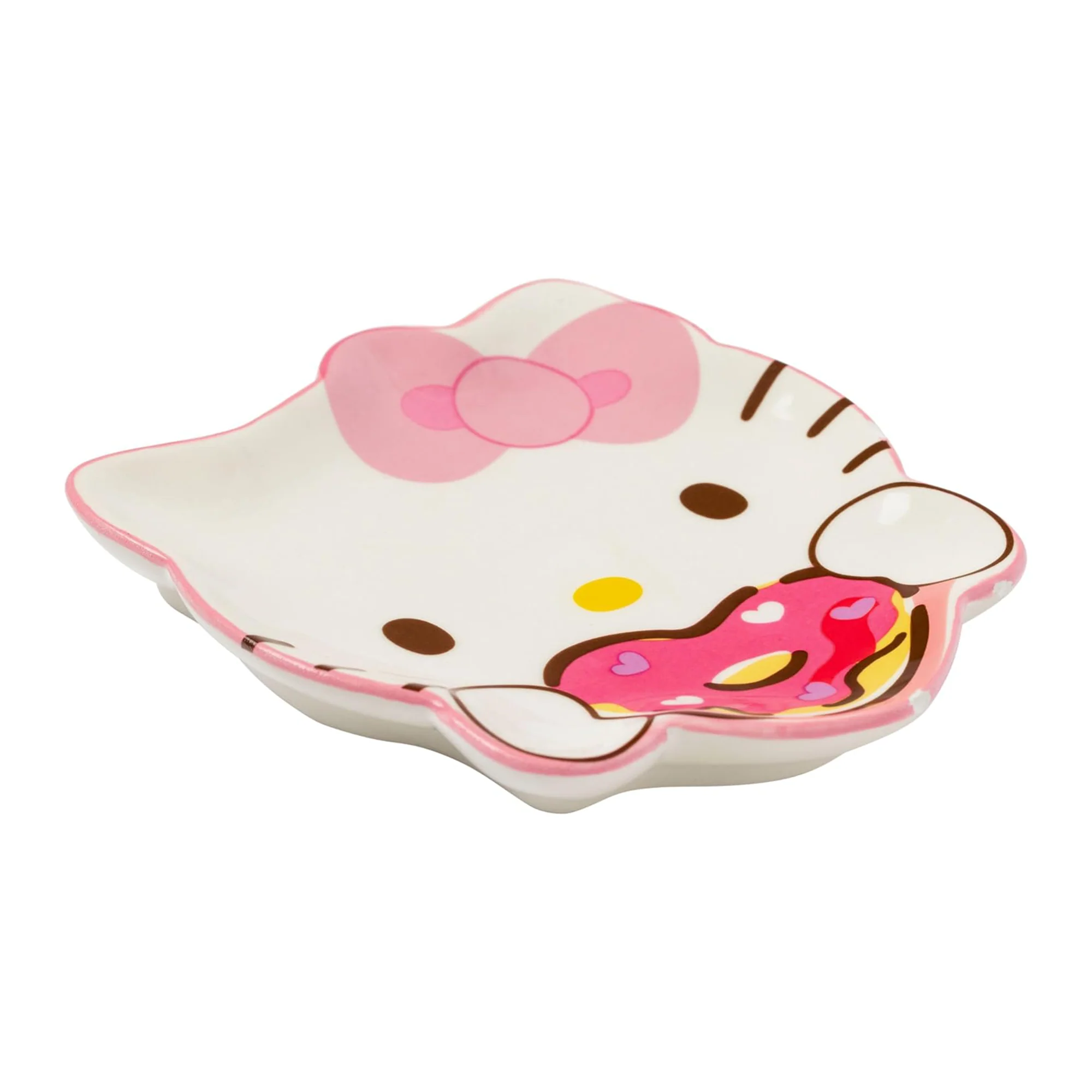 Hello Kitty Heart Donut Ceramic Spoon Rest - Image 3