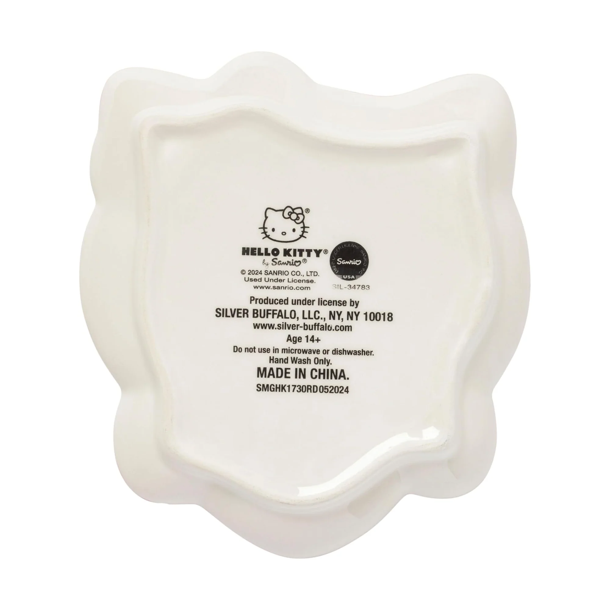 Hello Kitty Heart Donut Ceramic Spoon Rest - Image 4