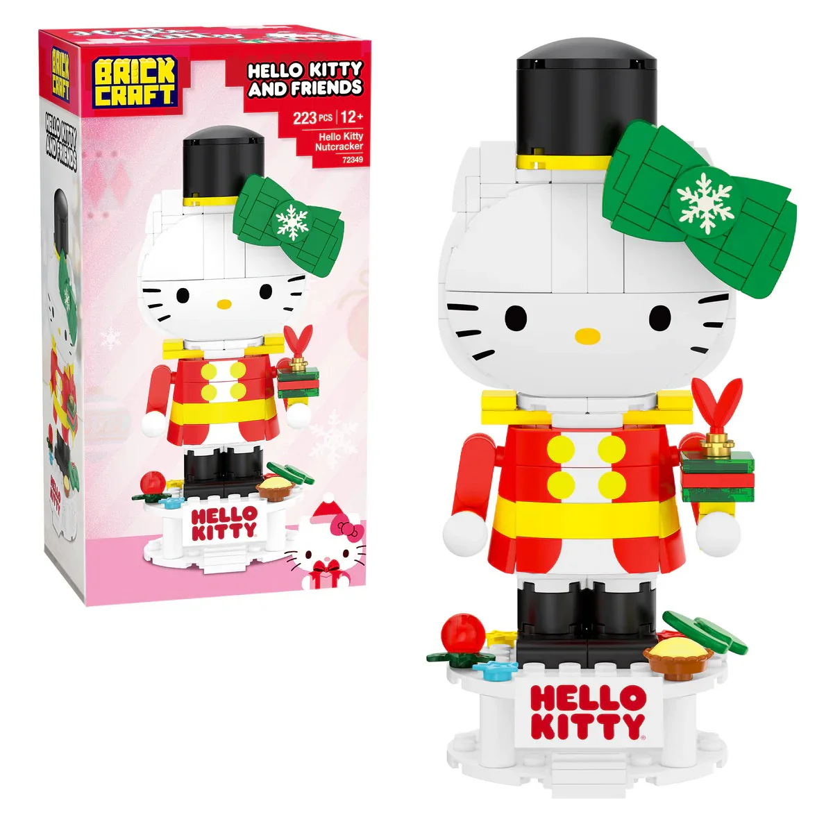 Hello Kitty Holiday  Nutcracker Decoration Building Set - Image 2