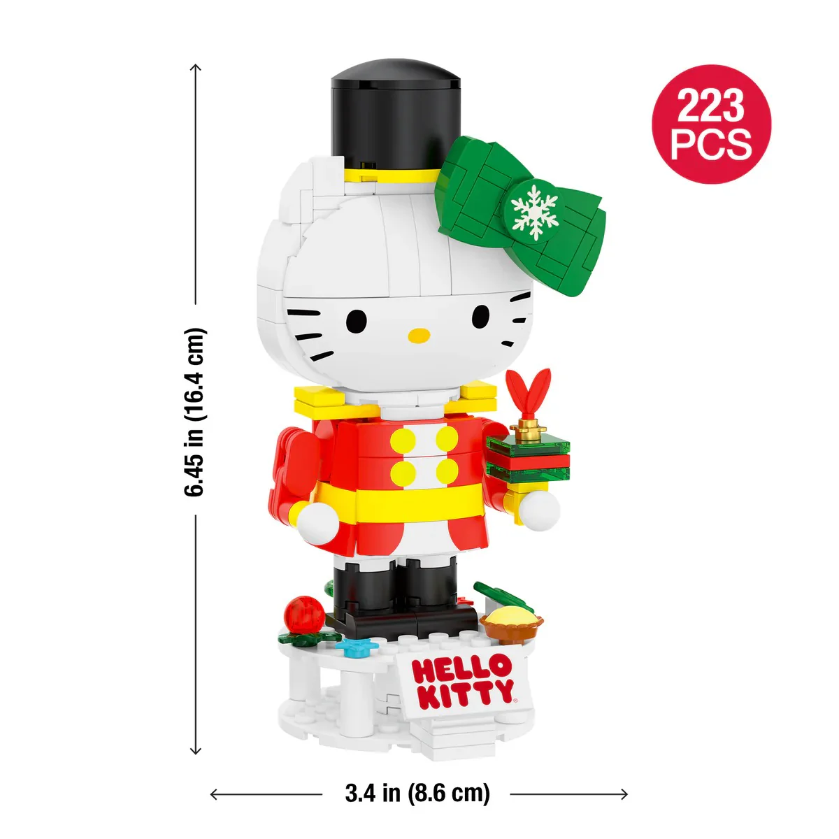 Hello Kitty Holiday  Nutcracker Decoration Building Set - Image 4