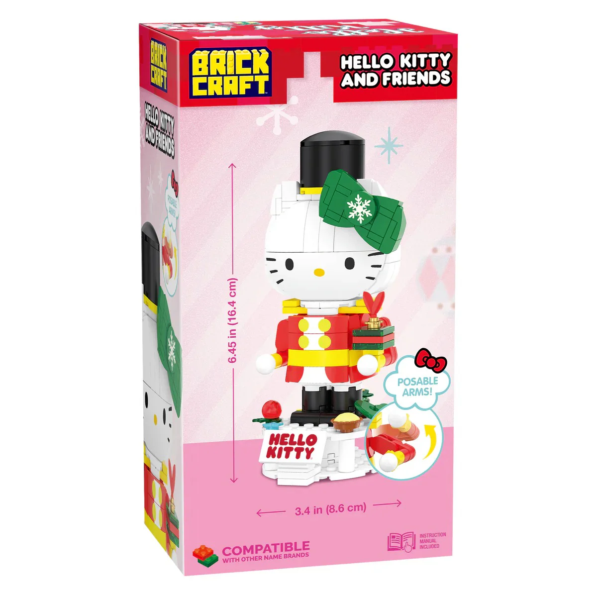 Hello Kitty Holiday  Nutcracker Decoration Building Set - Image 6