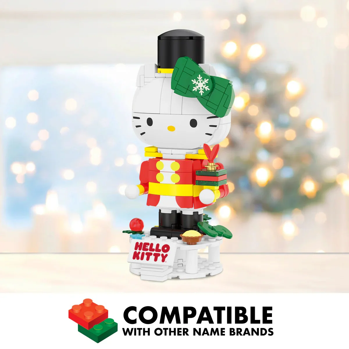 Hello Kitty Holiday  Nutcracker Decoration Building Set - Image 7