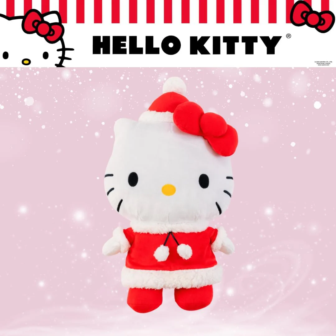 Hello Kitty Holiday Plush Cuddle Pillow Buddy - Image 2