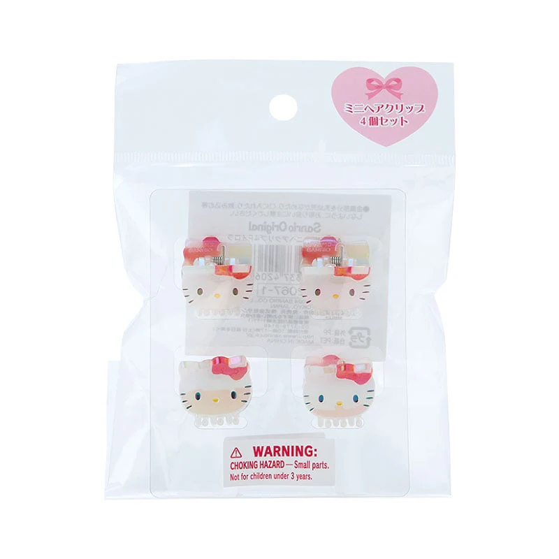 Hello Kitty Iridescent Mini Hair Clips (Set of 4) - Image 3