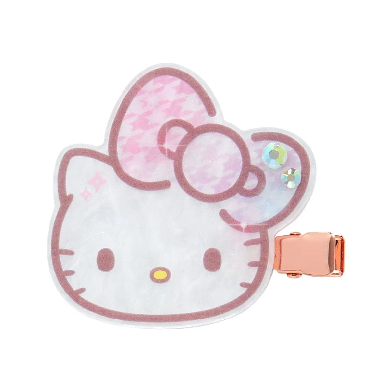 Hello Kitty Mini Hair Clip Set 50th Anniv. (Fashionable Ribbons Series) - Image 3