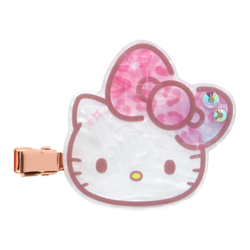 Hello Kitty Mini Hair Clip Set 50th Anniv. (Fashionable Ribbons Series) - Image 4