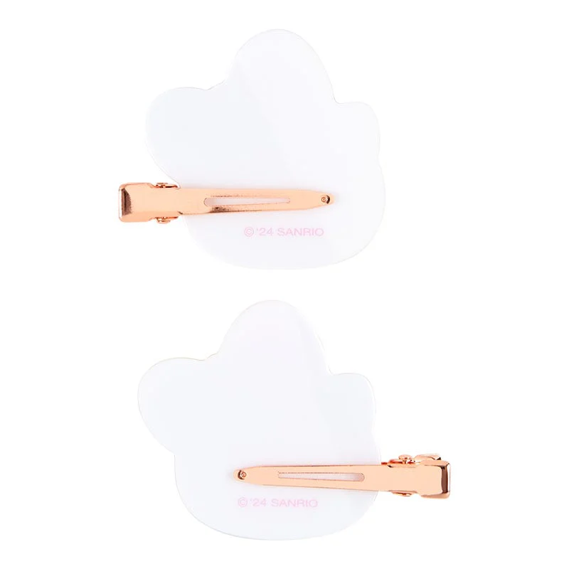 Hello Kitty Mini Hair Clip Set 50th Anniv. (Fashionable Ribbons Series) - Image 6