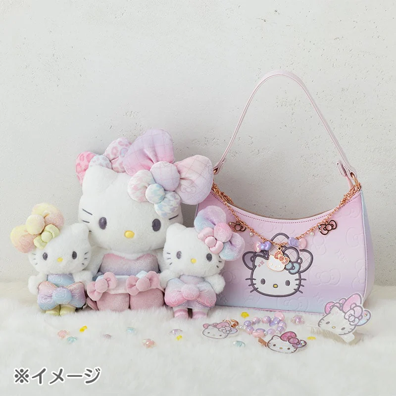 Hello Kitty Mini Hair Clip Set 50th Anniv. (Fashionable Ribbons Series) - Image 7