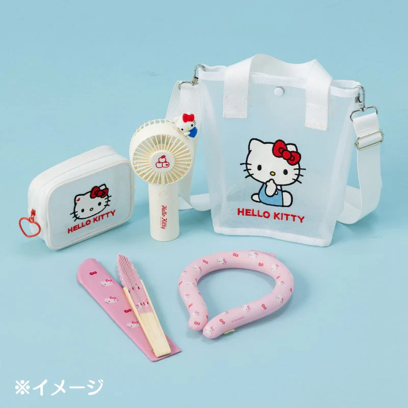 Hello Kitty Mini Mesh Zipper Pouch - Image 2