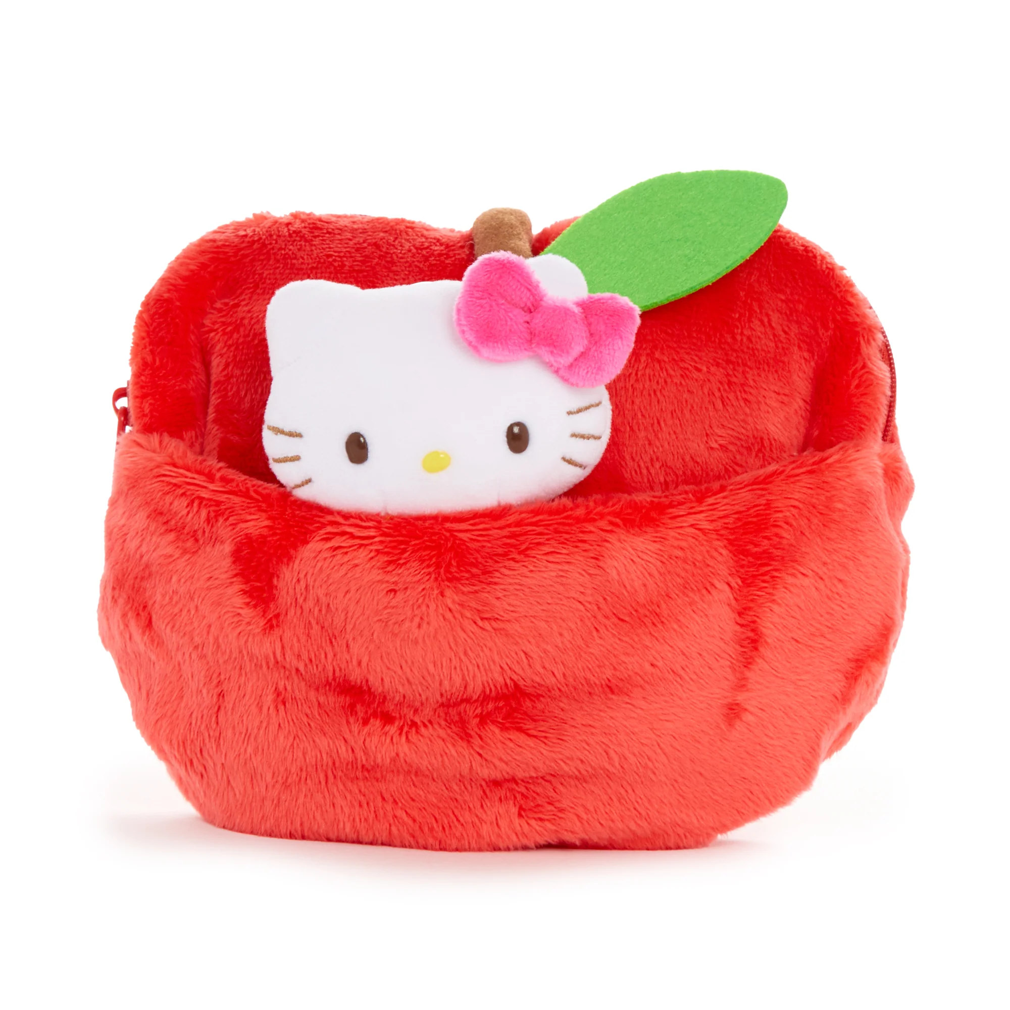 Hello Kitty Mini Pouch with Reel (5 Apples Tall Series) - Image 4