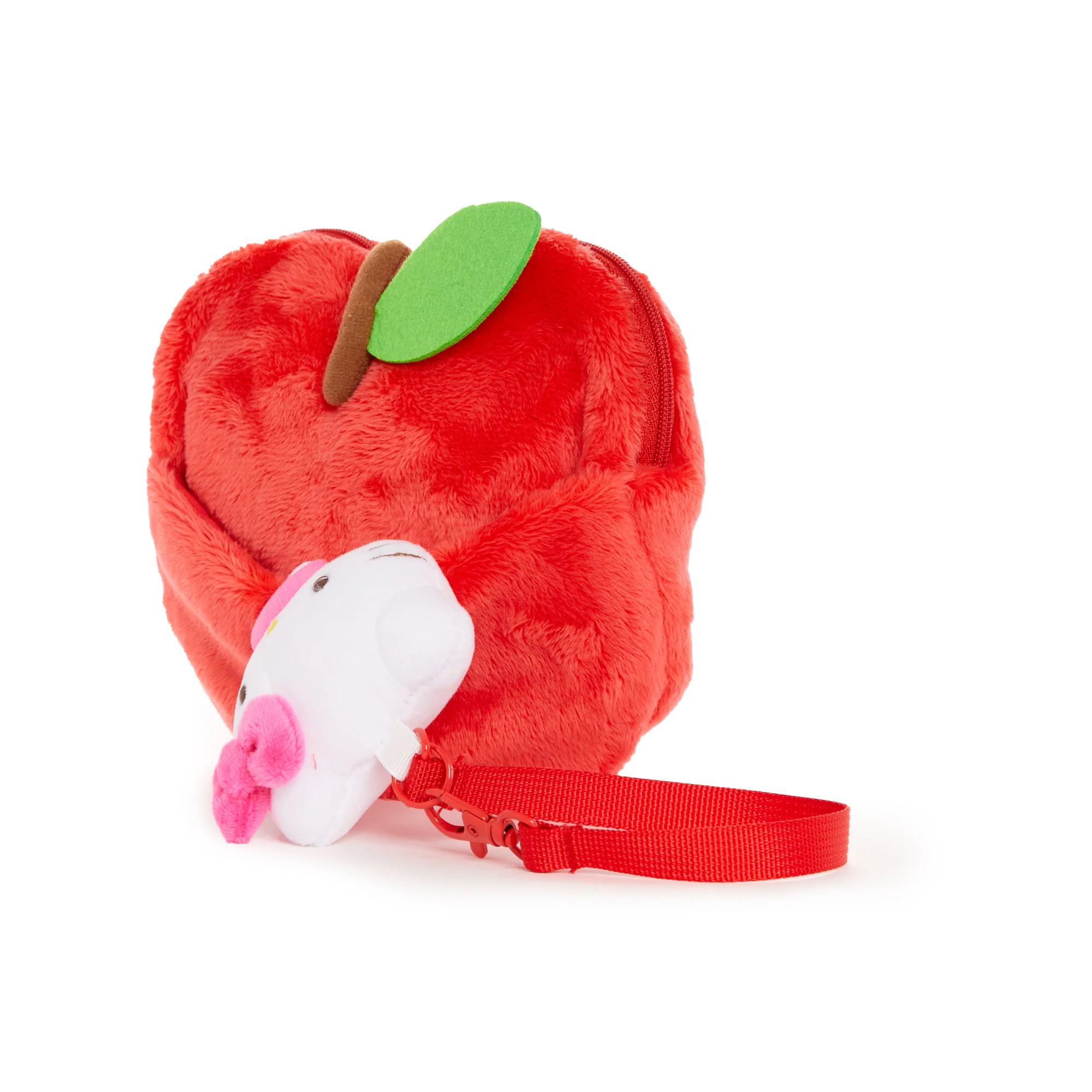 Hello Kitty Mini Pouch with Reel (5 Apples Tall Series) - Image 6