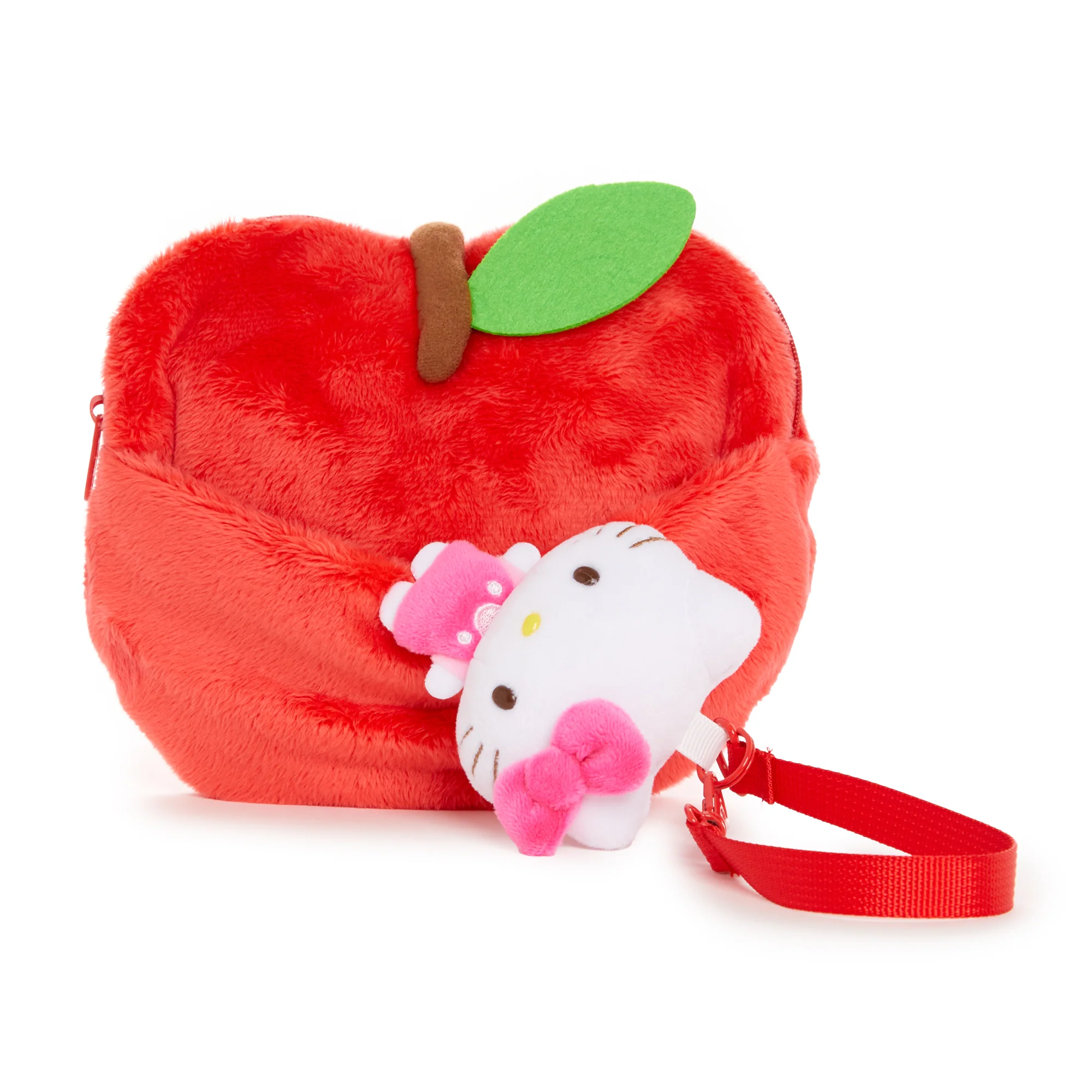 Hello Kitty Mini Pouch with Reel (5 Apples Tall Series) - Image 7
