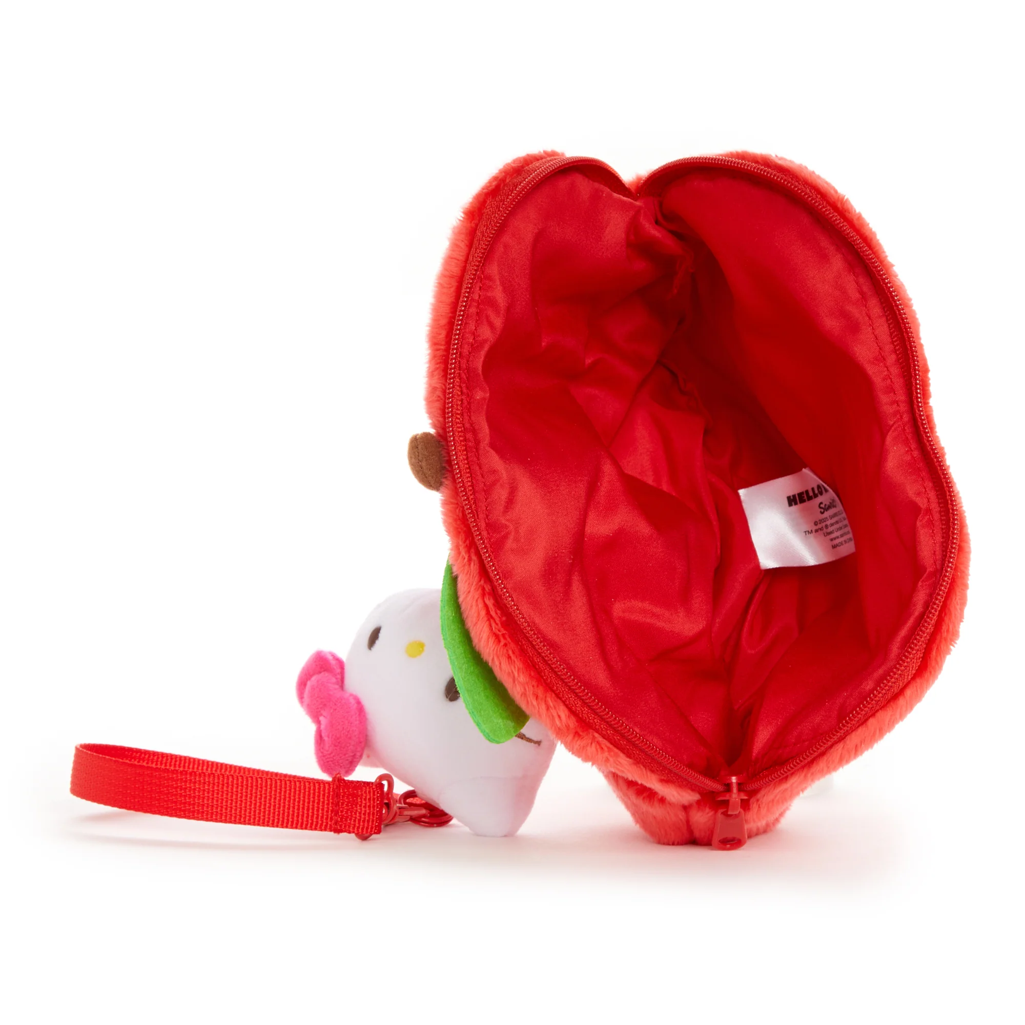 Hello Kitty Mini Pouch with Reel (5 Apples Tall Series) - Image 9