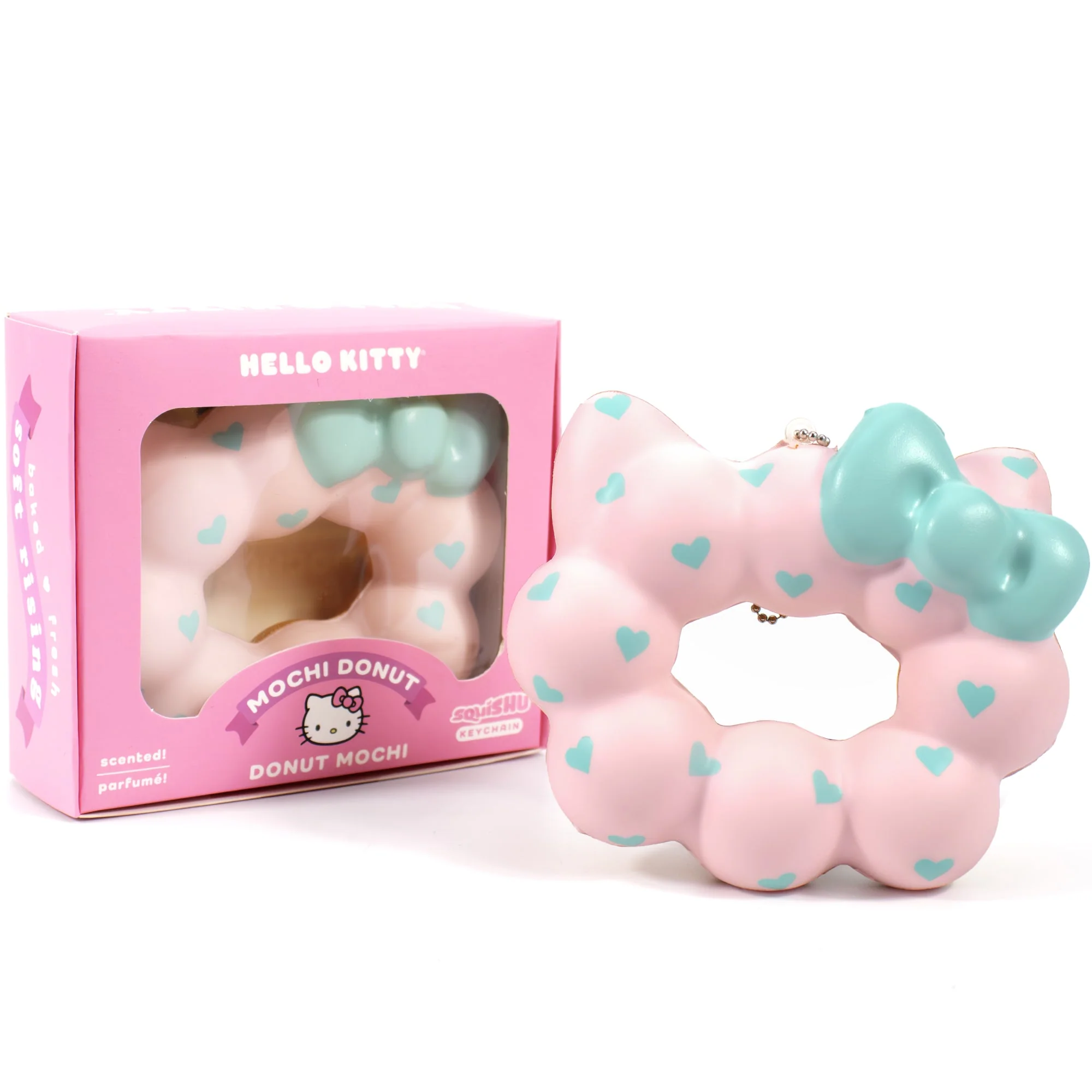 Hello Kitty Mochi Donut Squishy Keychain - Image 11
