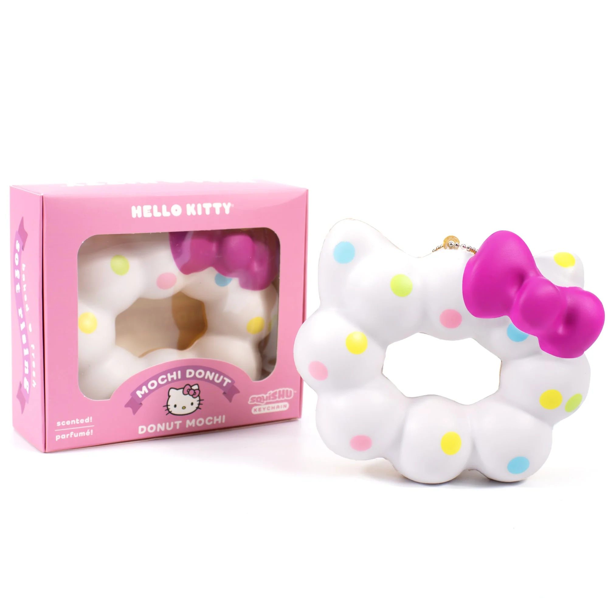 Hello Kitty Mochi Donut Squishy Keychain - Image 8