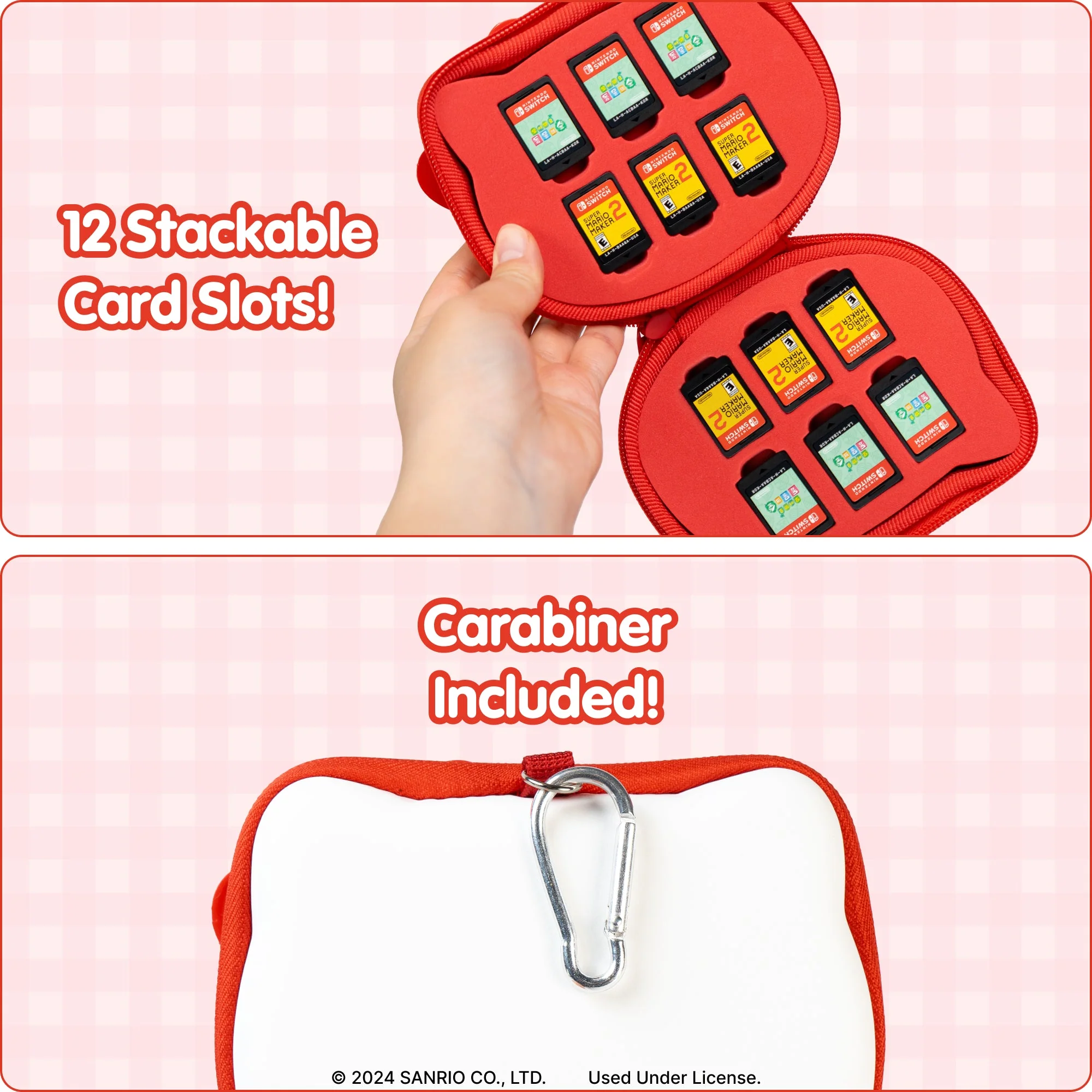 Hello Kitty Nintendo Switch Cartridge Case - Image 4