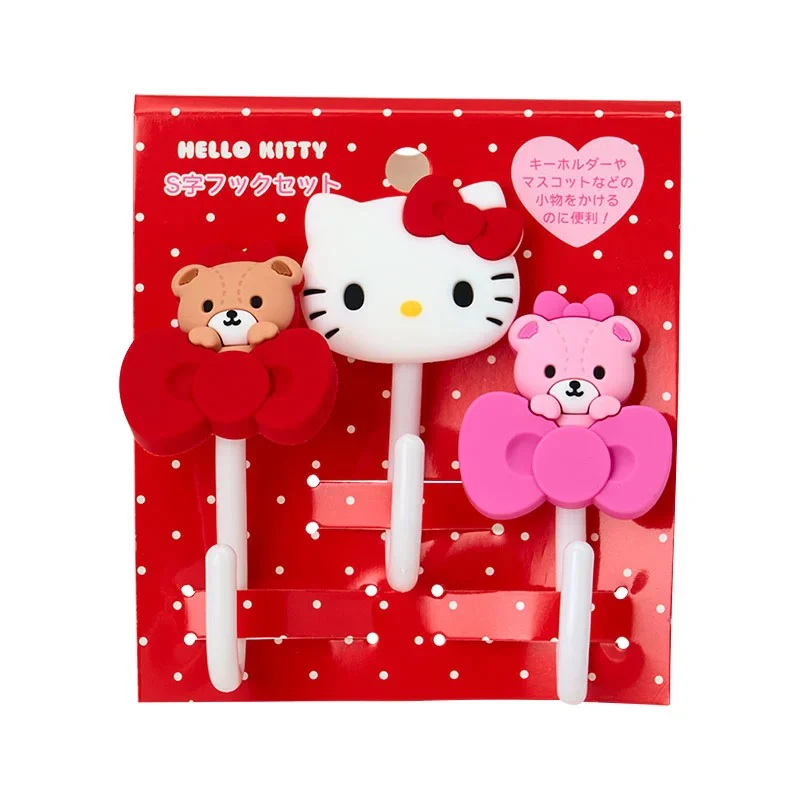 Hello Kitty OSHI Grid System S-Hook (Set of 3) - Image 2