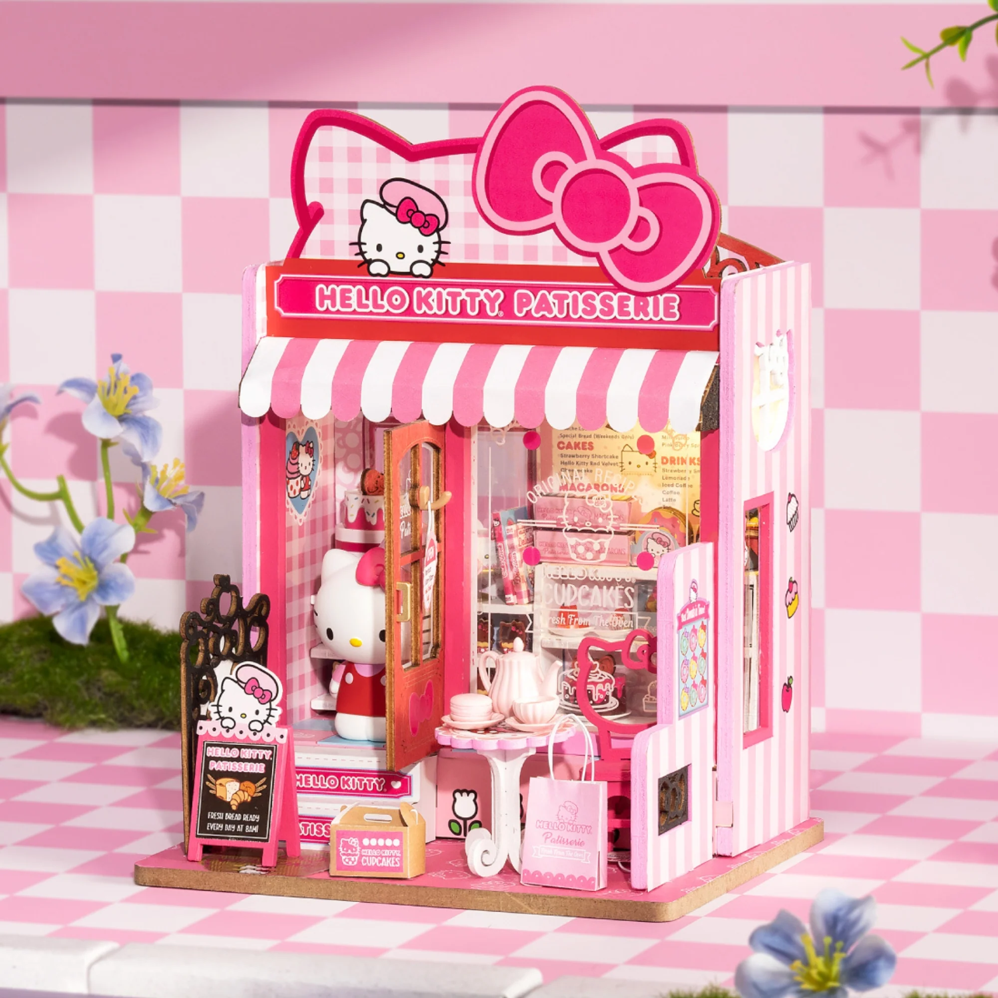 Hello Kitty Patisserie DIY Miniature House Kit - Image 4