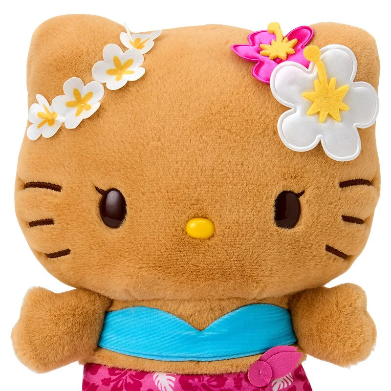 Hello Kitty Pink 8" Plush (Suntan Series) - Image 2